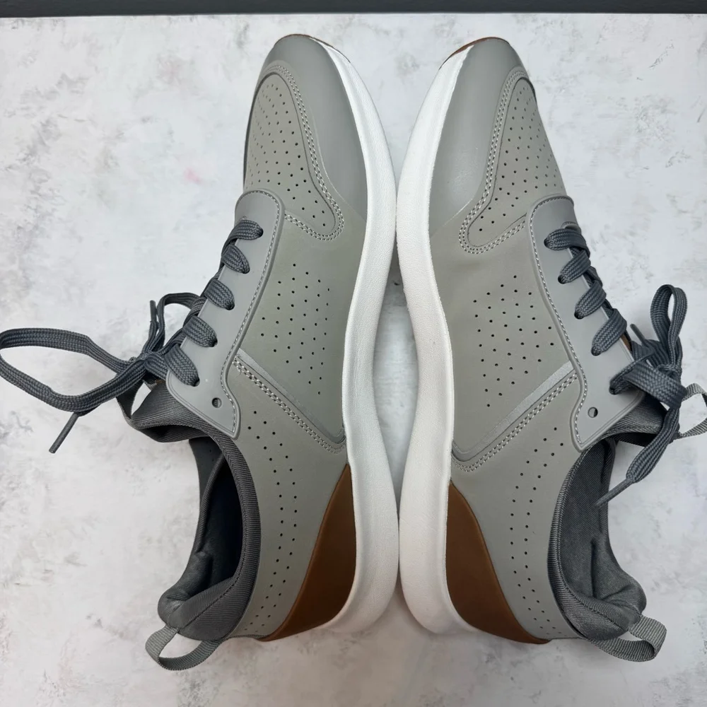 Steve Madden Samson Sneakers Men's Size 10.5 Gray Tan